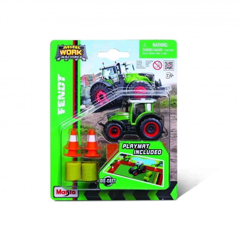 Машинка іграшкова Mini Work Machine Tractors з ігровою поверхнею (ЗЕЛЕНИЙ)  фото 1