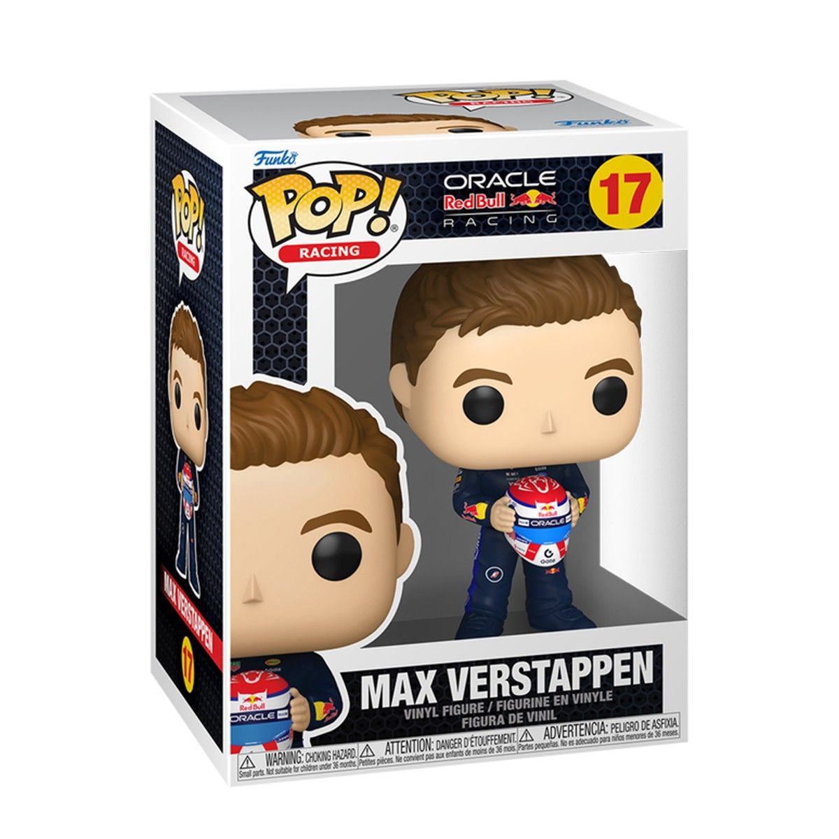 Ігрова фігурка Funko POP! серії Формула-1 - Макс Ферстаппен (з шоломом)  фото 1