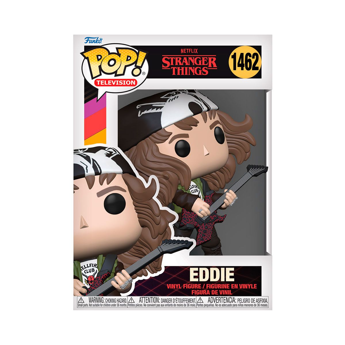 Ігрова фігурка Funko POP! серії Дивні дива - Мисливець Едді з гітарою  фото 1