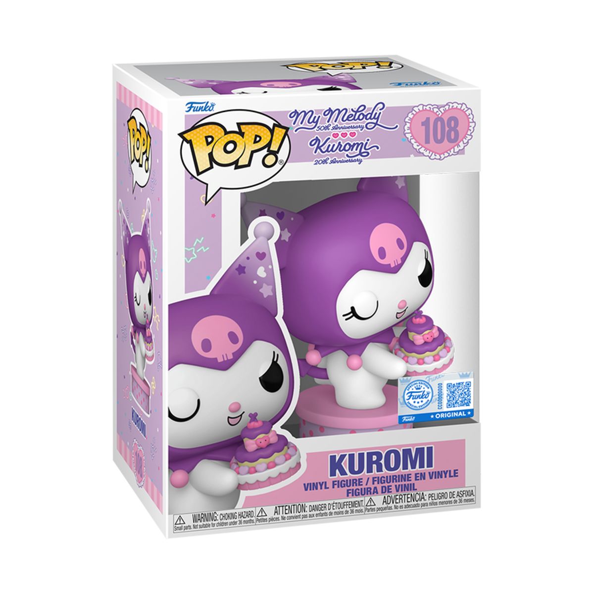 Ігрова фігурка Funko POP! - Куромі з тортиком  фото 1