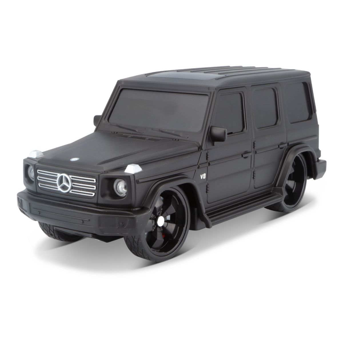 Машинка іграшкова на р/к  2018 Mercedes-Benz G-Class, масштаб 1:24 матовий чорний  фото 1