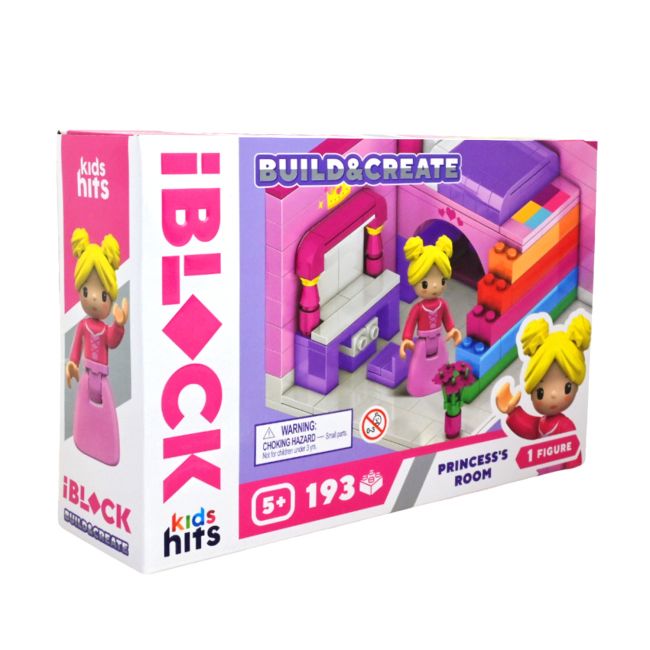 Конструктор IBLOCK JUNIOR 193 дет.  короб.  24*16*6  фото 1
