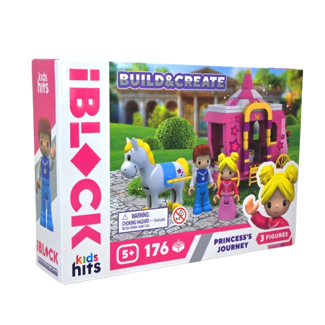 Конструктор IBLOCK JUNIOR 153дет.  короб.  24*16*6  фото 1