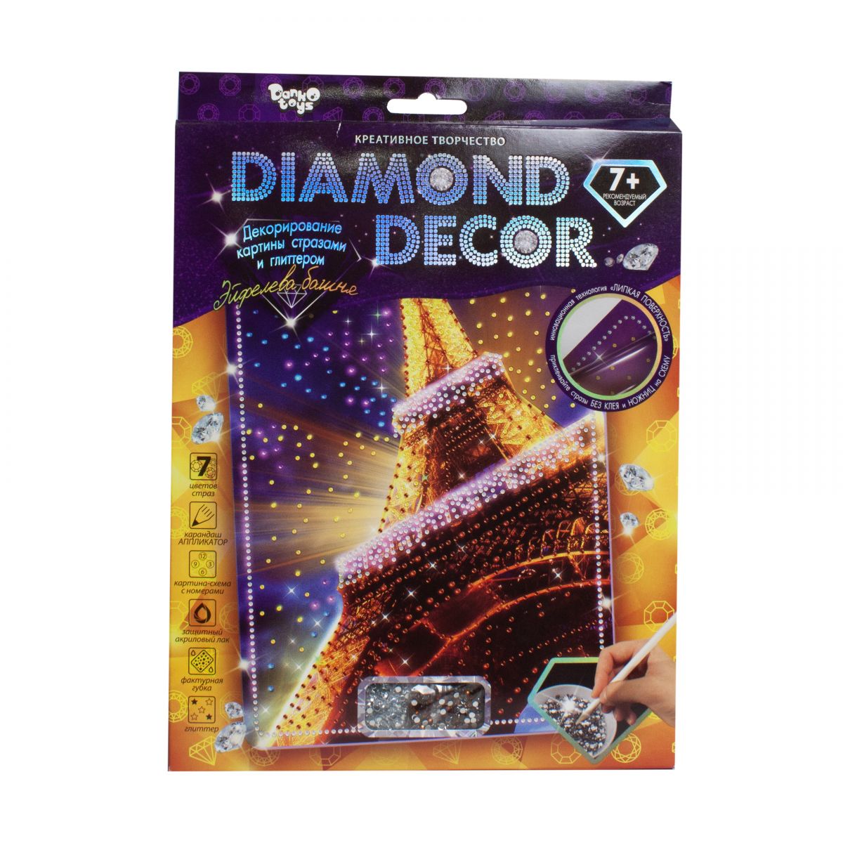Набор для творчества "Diamond Decor: Эйфелева башня"