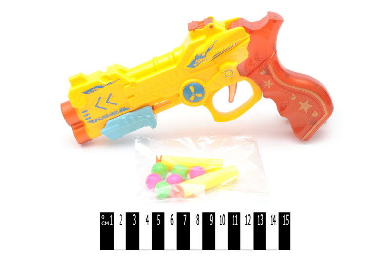 Пистолет с поролоновыми пульками  фото 1