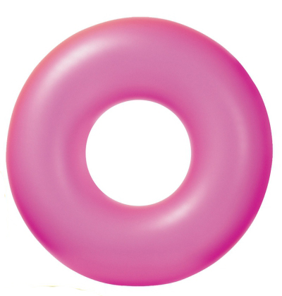 Надувной круг "Неон"﻿ (розовый)
