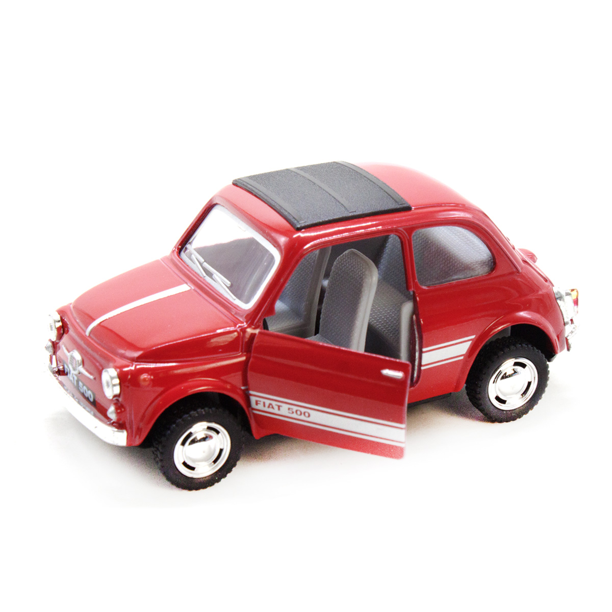 Машинка KINSMART "Fiat 500" (червона)  фото 1