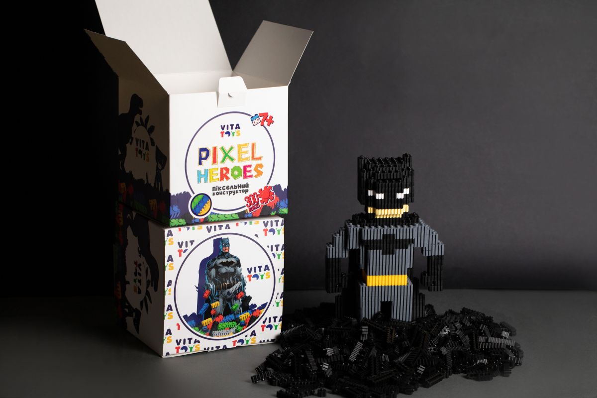 Конструктор "Pixel Heroes: Бетмэн", 396 дет. Конструктор "Pixel Heroes: Бетмэн", 396 дет.