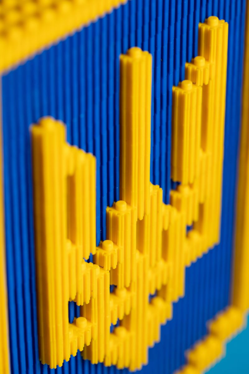 Конструктор "Pixel Heroes: Герб Украины", 332 дет. Конструктор "Pixel Heroes: Герб Украины", 332 дет.