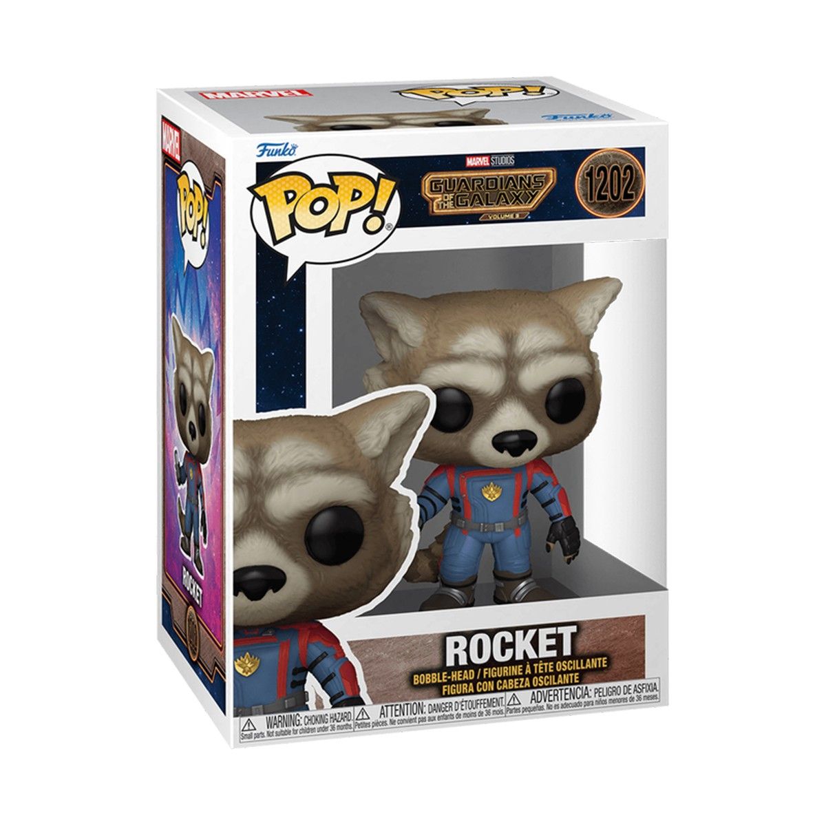 Игровая фигурка Funko Pop! серии GOTG3 - Енот Ракета