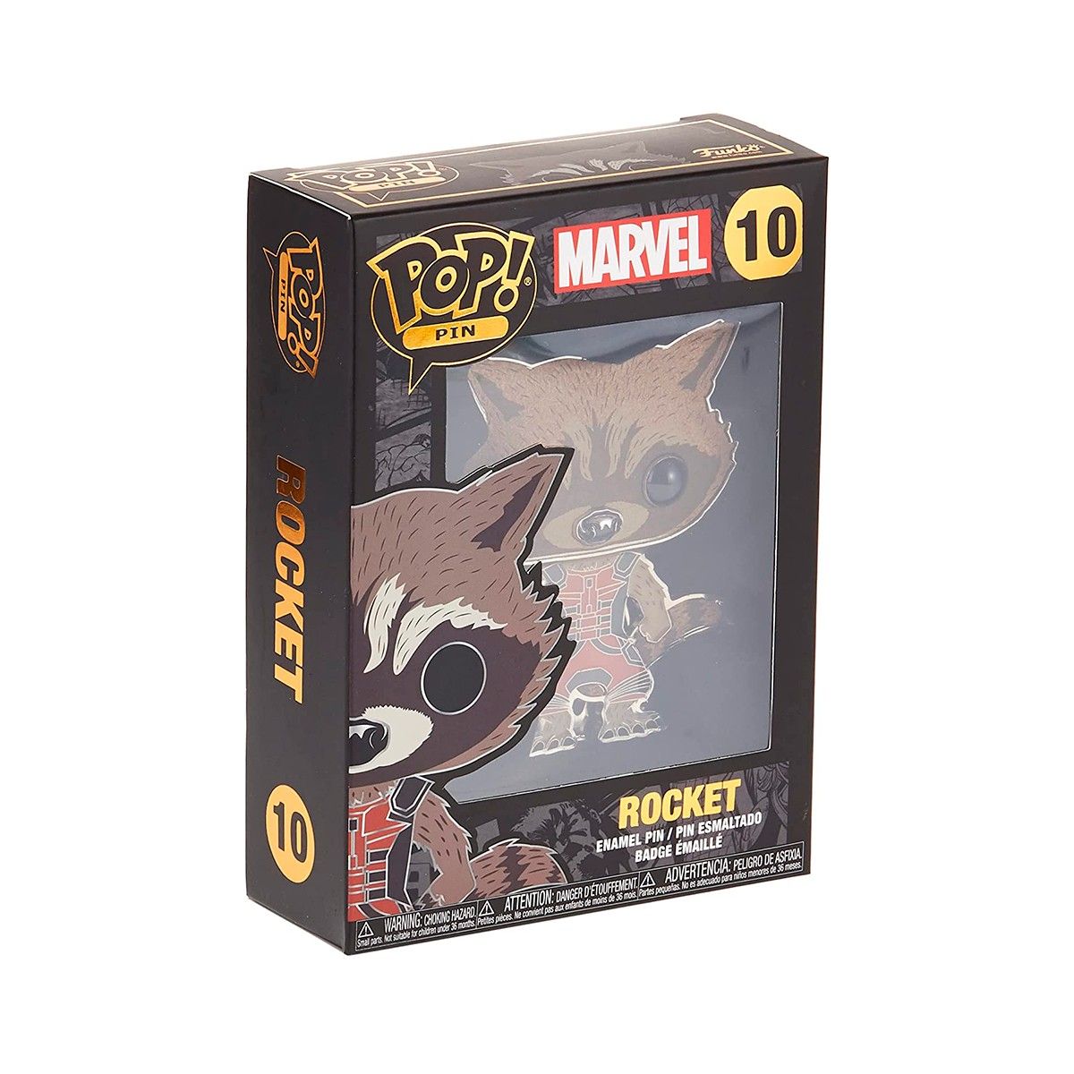 Пин Funko Pop серии «Marvel» – Енот Ракета