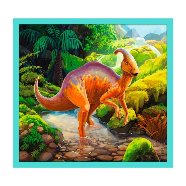 Пазли - (10в1) - "Знайомтеся з усіма динозаврами" / Trefl