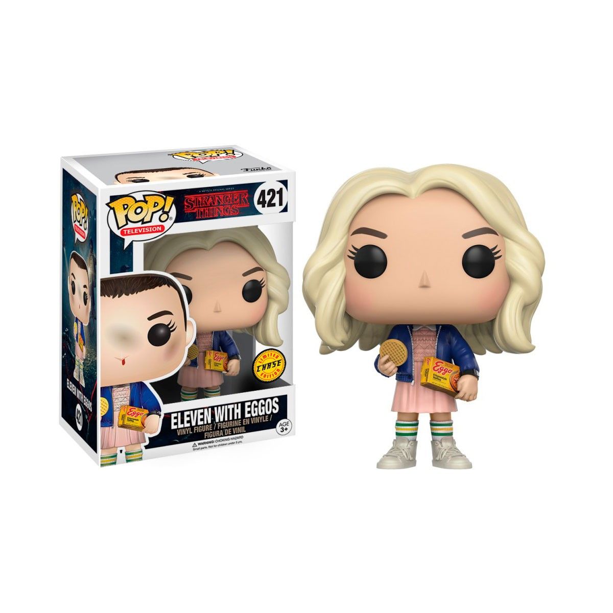 Игровая фигурка Funko Pop! cерии Stranger Things S1 ­ Eleven (Eggos) w/CHASE