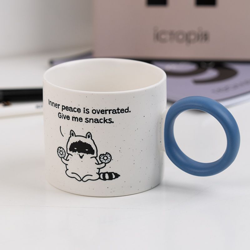 Чашка 370 мл Donut racoon Чашка 370 мл Donut racoon