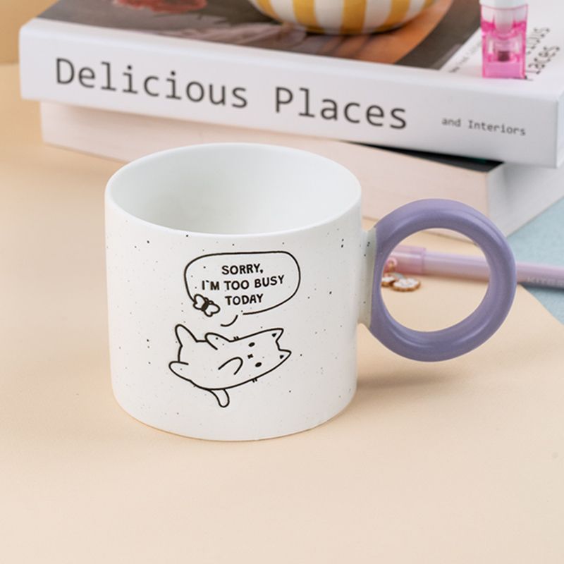Чашка 370 мл Busy cat Чашка 370 мл Busy cat