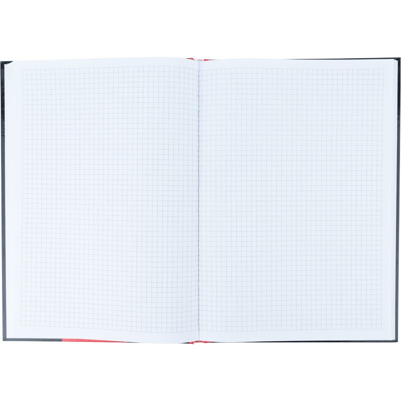 Книга записна А4, 80 арк. , кл. , Colors, червона Книга записна А4, 80 арк. , кл. , Colors, червона