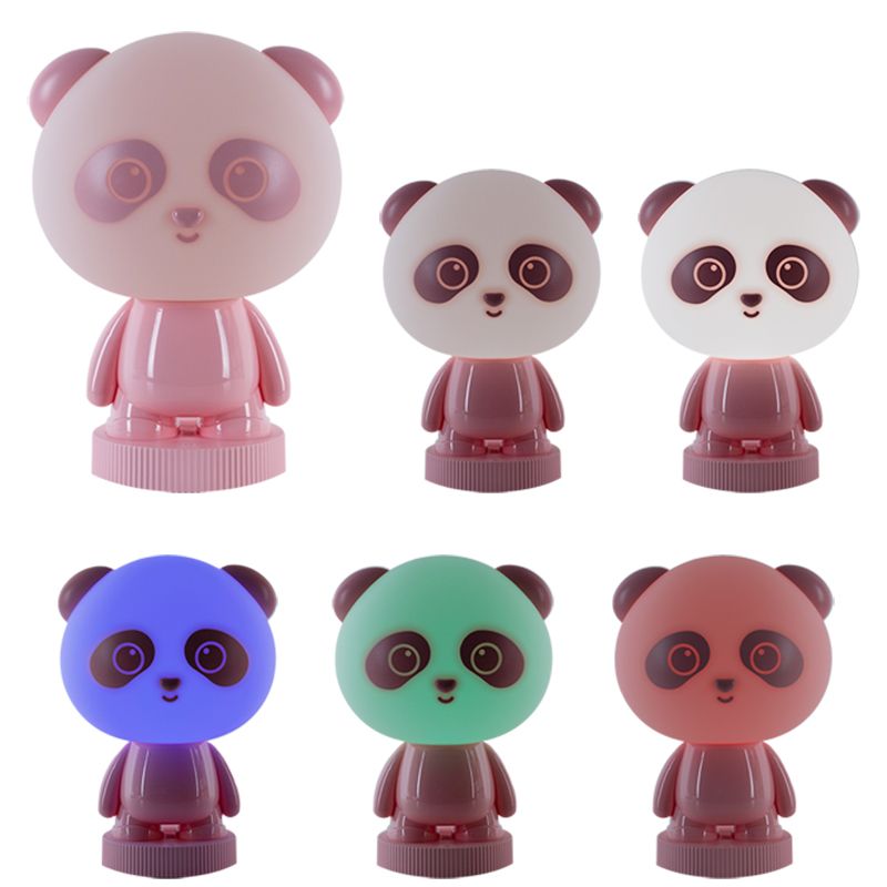 Світильник-нічник LED з акумулятором Panda, рожевий Світильник-нічник LED з акумулятором Panda, рожевий