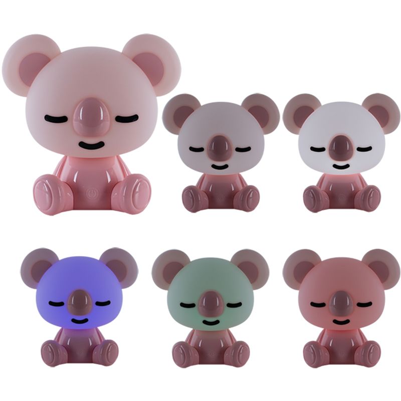 Светильник-ночник LED с аккумулятором Koala, розовый Светильник-ночник LED с аккумулятором Koala, розовый