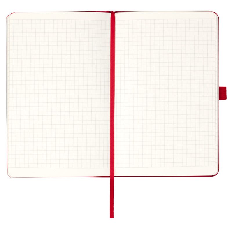 Книга записна Partner, 125*195, 96арк, кліт, черв Книга записна Partner, 125*195, 96арк, кліт, черв