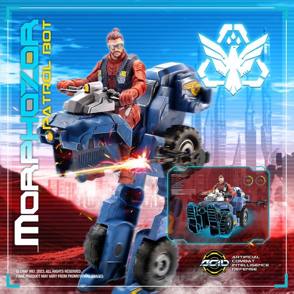 Ігровий набір A. C. I. D. MorphoZor Patrol Bot/МорфоЗор Патрульний робот, 535003 Ігровий набір A. C. I. D. MorphoZor Patrol Bot/МорфоЗор Патрульний робот, 535003