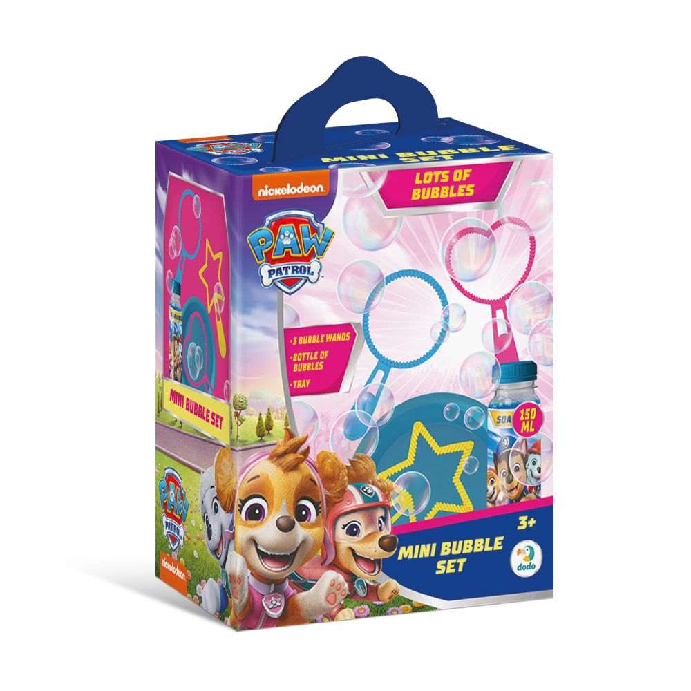 Набор мыльных пузырей "Paw Patrol", 150 мл, миска, 3 рамки Набор мыльных пузырей "Paw Patrol", 150 мл, миска, 3 рамки