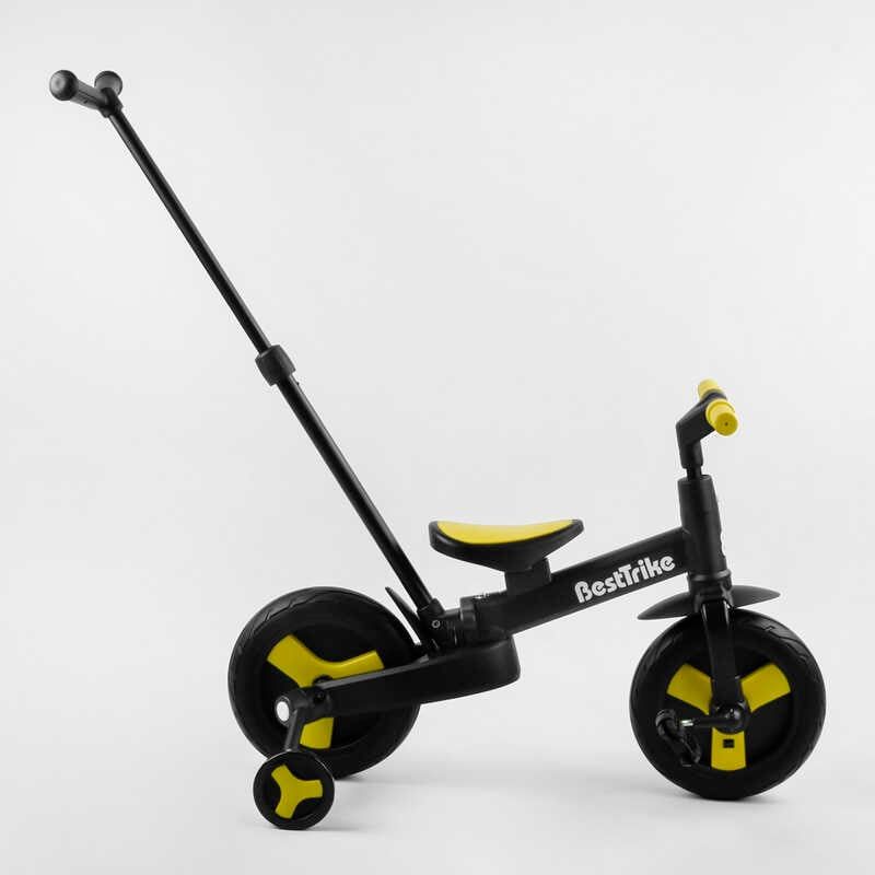 Велосипед-трансформер "Best Trike" (колеса PU 10'', родительская ручка, съемные педали) фото 4 Велосипед-трансформер "Best Trike" (колеса PU 10'', родительская ручка, съемные педали) фото 4