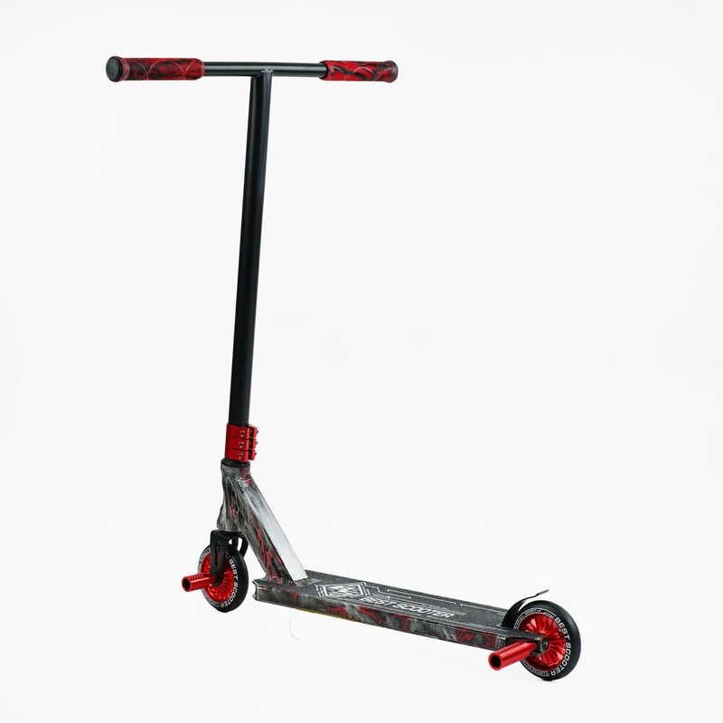 Самокат трюкових "Best Scooter" (HIC-система, ПЕГИ, алюмінієвий диск і дека з принтами, колеса PU, d = 110мм, ширина керма - 60 см) фото 4 Самокат трюкових "Best Scooter" (HIC-система, ПЕГИ, алюмінієвий диск і дека з принтами, колеса PU, d = 110мм, ширина керма - 60 см) фото 4