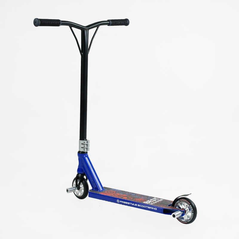 Самокат трюкових "Best Scooter" (HIC-система, ПЕГИ, алюмінієвий диск і дека, колеса PU d-110 мм, ширина керма - 52 см, висота - 83 см) фото 4 Самокат трюкових "Best Scooter" (HIC-система, ПЕГИ, алюмінієвий диск і дека, колеса PU d-110 мм, ширина керма - 52 см, висота - 83 см) фото 4