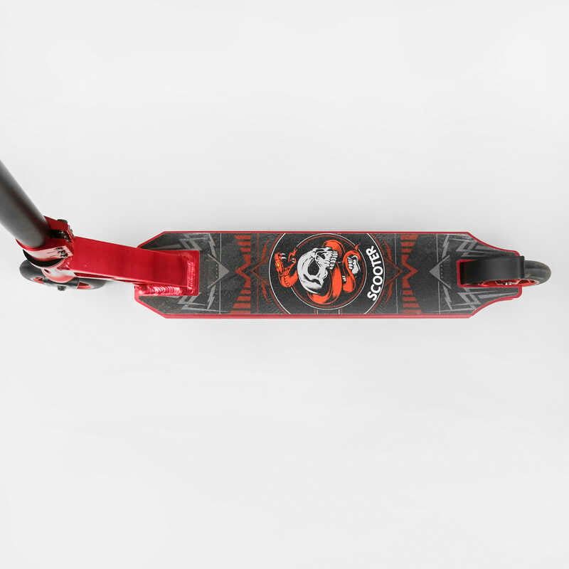 Самокат трюковий "Best Scooter" (HIC-система, ПЕГИ, алюмінієвий диск та дека, АНОДОВАНЕ ФАРБУВАННЯ, колеса PU, d=110 мм, ширина керма – 58 см) фото 4 Самокат трюковий "Best Scooter" (HIC-система, ПЕГИ, алюмінієвий диск та дека, АНОДОВАНЕ ФАРБУВАННЯ, колеса PU, d=110 мм, ширина керма – 58 см) фото 4