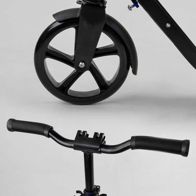 Самокат двоколісний "Best Scooter" (затиск керма, колеса PU - 20 см, 1 амортизатор) фото 4 Самокат двоколісний "Best Scooter" (затиск керма, колеса PU - 20 см, 1 амортизатор) фото 4