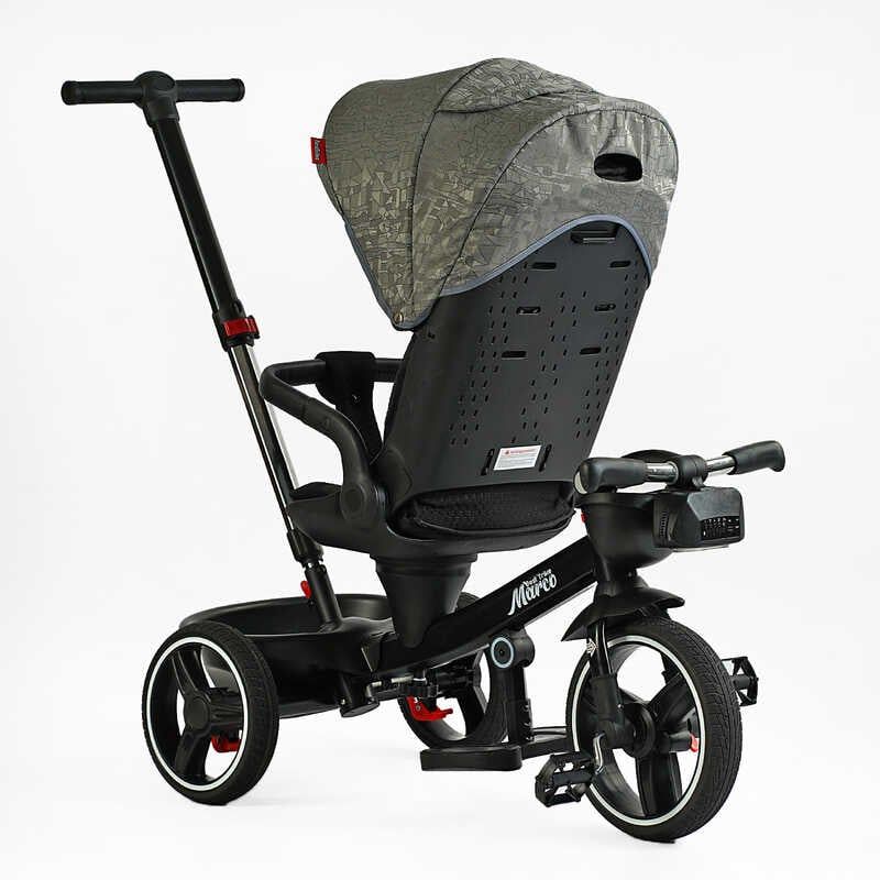 Велосипед 9155 / 318-82 BestTrike Marco (1) поворотне сидіння, складне кермо, колеса з прогумованим PU, кошик, телескопічна ручка, фара музична фото 4 Велосипед 9155 / 318-82 BestTrike Marco (1) поворотне сидіння, складне кермо, колеса з прогумованим PU, кошик, телескопічна ручка, фара музична фото 4