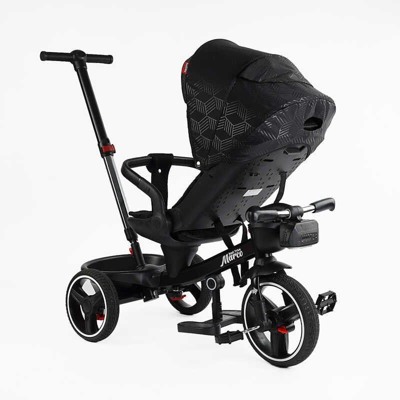 Велосипед "BestTrike Marco" поворотне сидіння, складне кермо, колеса з прогумованим PU, кошик, телескопічна ручка, фара музична фото 4 Велосипед "BestTrike Marco" поворотне сидіння, складне кермо, колеса з прогумованим PU, кошик, телескопічна ручка, фара музична фото 4