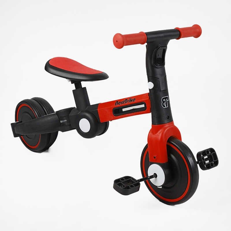 Велосипед 3-х колісний BS-45459 Best Trike (1) колеса EVA переднє 8’’, заднє 6’’, нейлонова рама, трансформується у велобіг, підсвічування, в коробці фото 4 Велосипед 3-х колісний BS-45459 Best Trike (1) колеса EVA переднє 8’’, заднє 6’’, нейлонова рама, трансформується у велобіг, підсвічування, в коробці фото 4