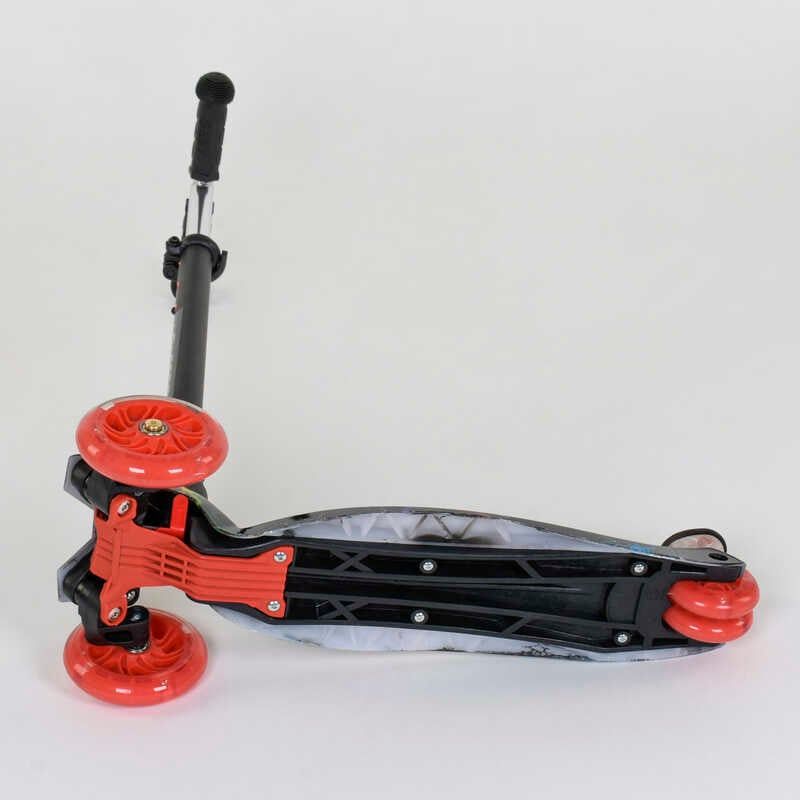 Самокат "Best Scooter" пластмассовый, 4 колеса PU, СВЕТ, трубка руля алюминиевая, d=12 см, в коробке фото 4 Самокат "Best Scooter" пластмассовый, 4 колеса PU, СВЕТ, трубка руля алюминиевая, d=12 см, в коробке фото 4