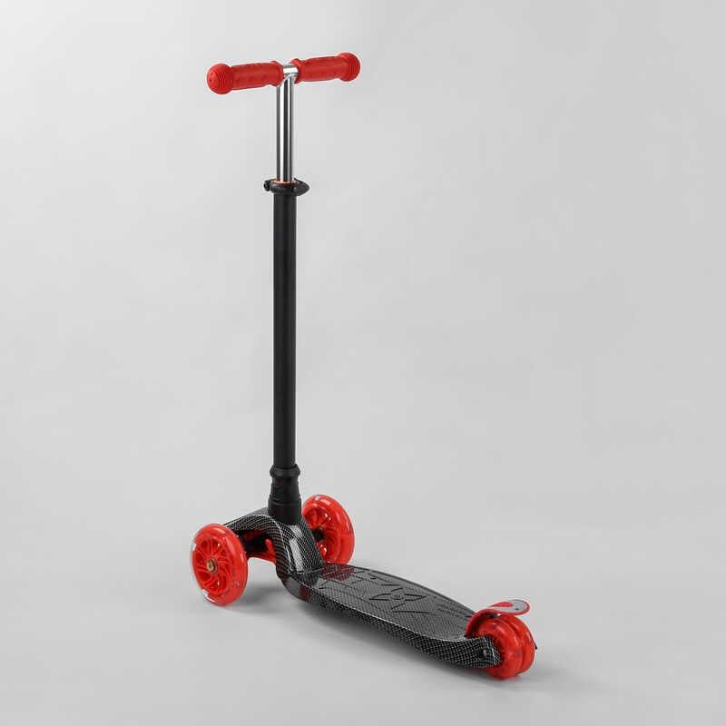 Самокат "Best Scooter" пластмассовый, 4 колеса PU, СВЕТ, трубка руля алюминиевая, d=12 см, в коробке фото 4 Самокат "Best Scooter" пластмассовый, 4 колеса PU, СВЕТ, трубка руля алюминиевая, d=12 см, в коробке фото 4