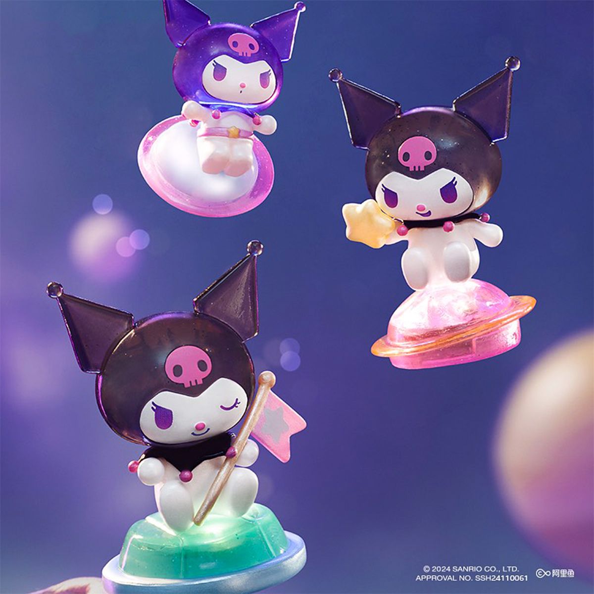 Фігурка-сюрприз "POP TOP. KUROMI – ГАЛАКТИЧНІ ПРИГОДИ" (мікс видів) фото 4 Фігурка-сюрприз "POP TOP. KUROMI – ГАЛАКТИЧНІ ПРИГОДИ" (мікс видів) фото 4