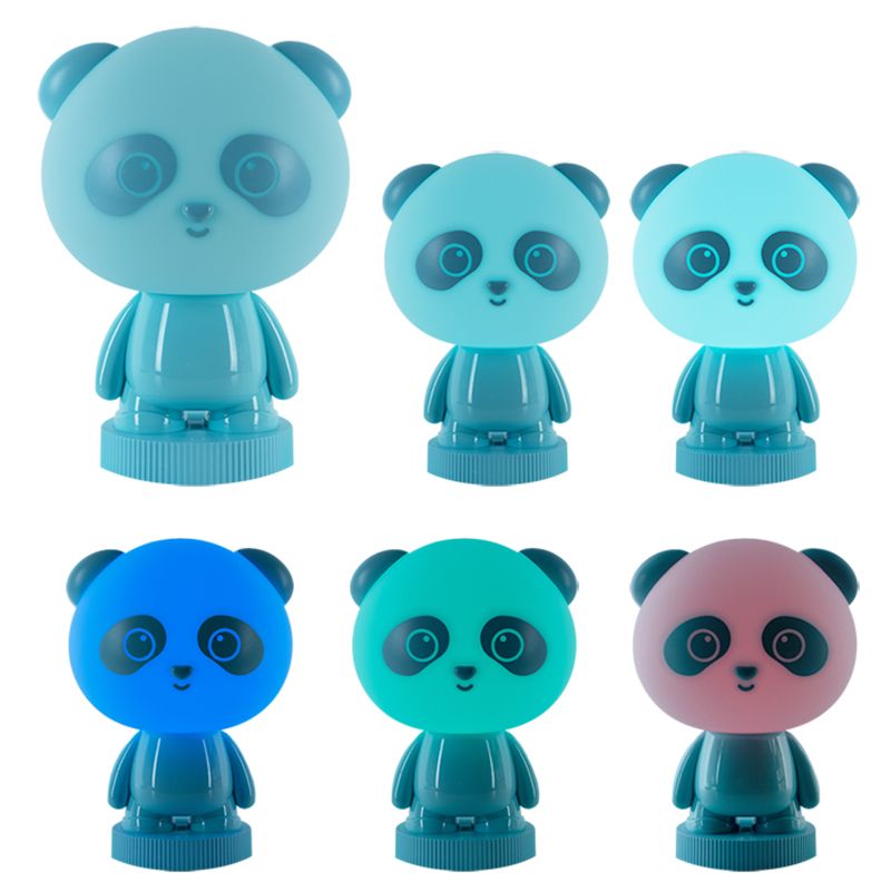 Світильник-нічник LED з акумулятором Panda, блакитний фото 4 Світильник-нічник LED з акумулятором Panda, блакитний фото 4