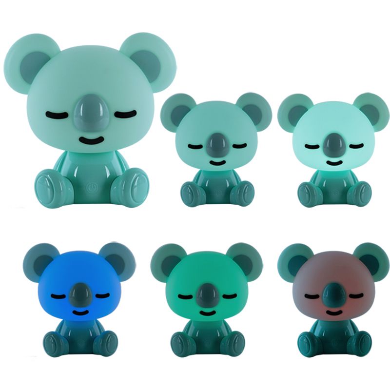 Світильник-нічник LED з акумулятором Koala, зелений фото 4 Світильник-нічник LED з акумулятором Koala, зелений фото 4
