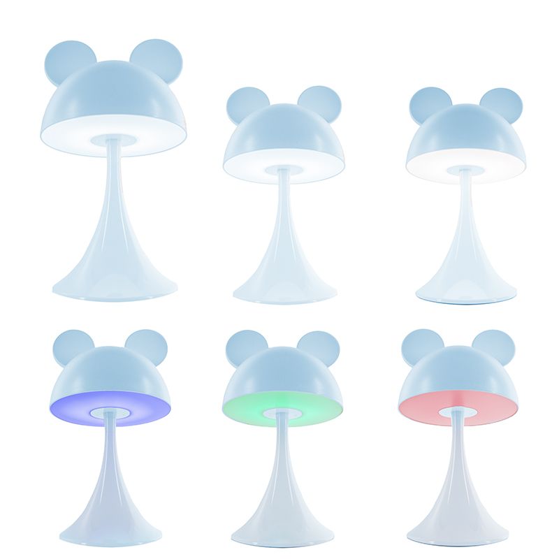 Світильник-нічник LED з акумулятором Simple Mouse, блакитний фото 4 Світильник-нічник LED з акумулятором Simple Mouse, блакитний фото 4