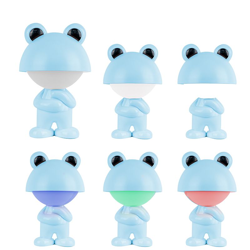 Світильник-нічник LED з акумулят. Dreamy Froggy, блакитний фото 4 Світильник-нічник LED з акумулят. Dreamy Froggy, блакитний фото 4