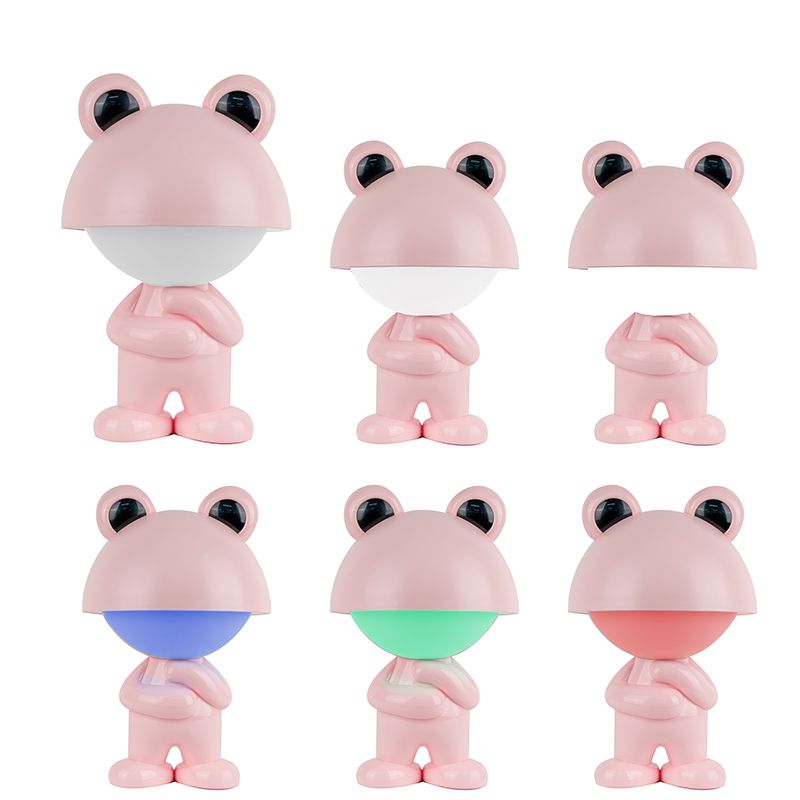 Світильник-нічник LED з акумулятором Dreamy Froggy, рожевий фото 4 Світильник-нічник LED з акумулятором Dreamy Froggy, рожевий фото 4