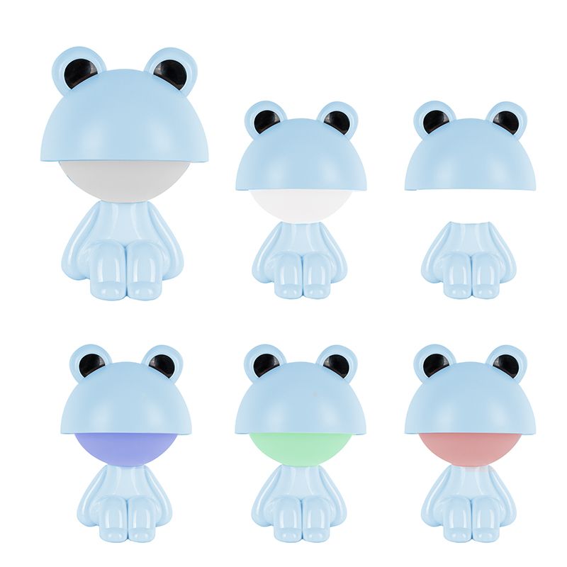 Світильник-нічник LED з акумулят. Cute Froggy, блакитний фото 4 Світильник-нічник LED з акумулят. Cute Froggy, блакитний фото 4