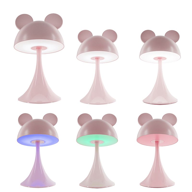 Світильник-нічник LED з акумулятором Simple Mouse, рожевий фото 4 Світильник-нічник LED з акумулятором Simple Mouse, рожевий фото 4