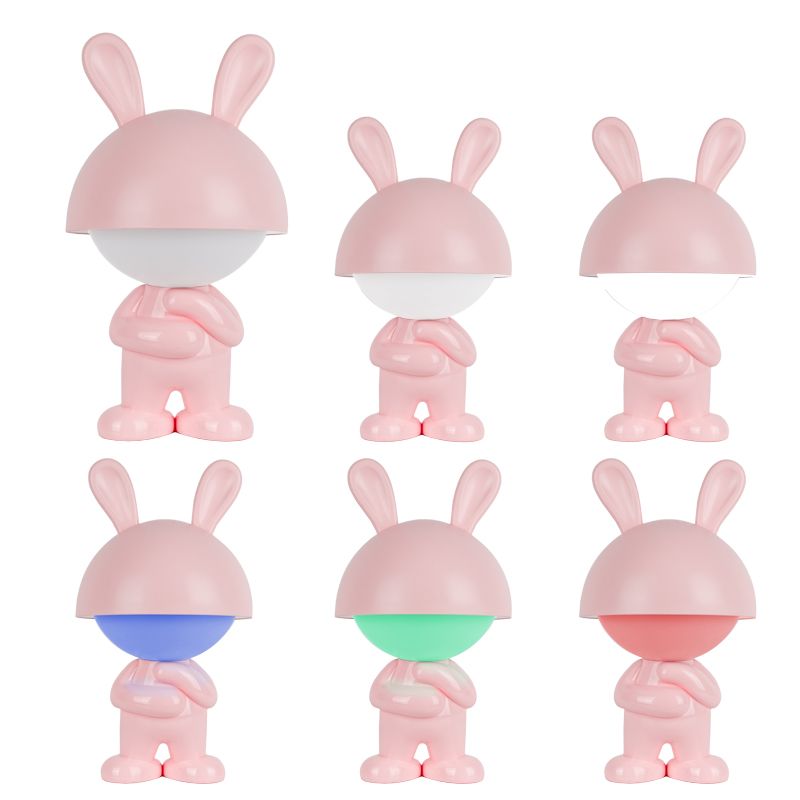 Світильник-нічник LED з акумулятором Dreamy Bunny, рожевий фото 4 Світильник-нічник LED з акумулятором Dreamy Bunny, рожевий фото 4