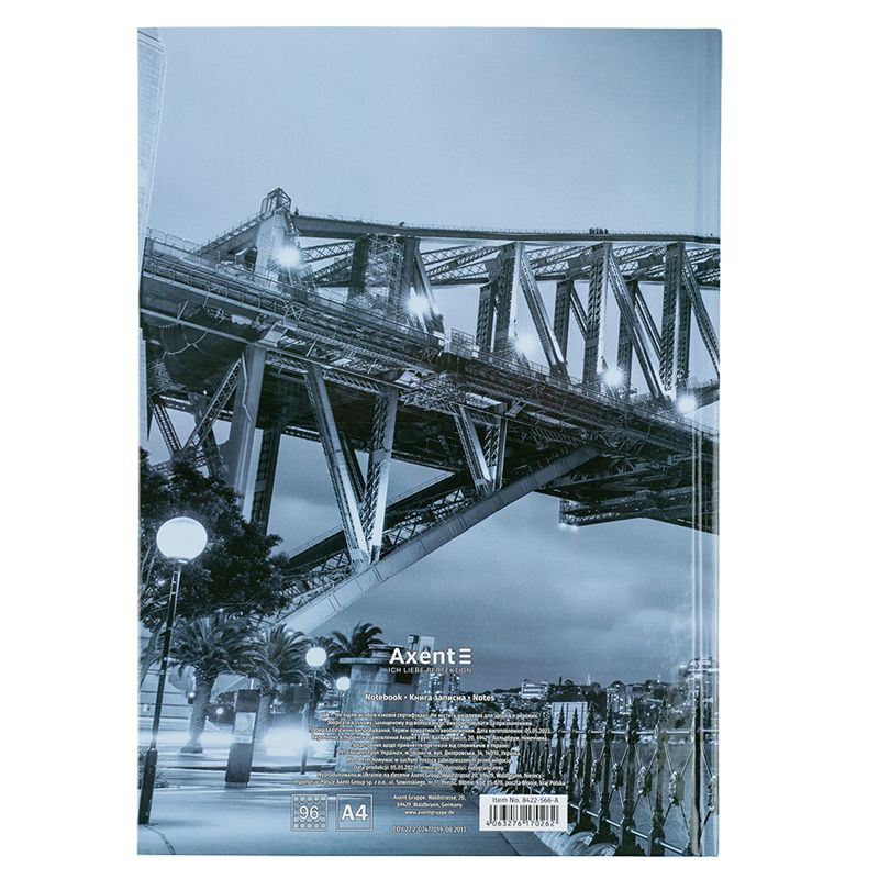 Книга записна А4 96арк. , кліт. , Glory фото 4 Книга записна А4 96арк. , кліт. , Glory фото 4