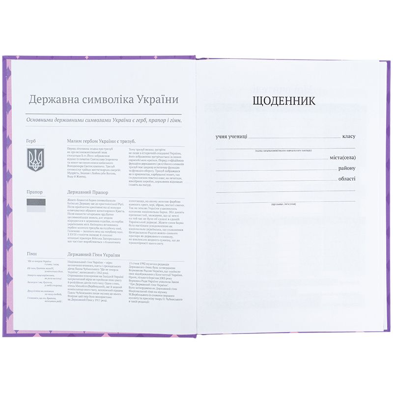 Щоденник шкільний, тверда обкл, LP-1 фото 4 Щоденник шкільний, тверда обкл, LP-1 фото 4