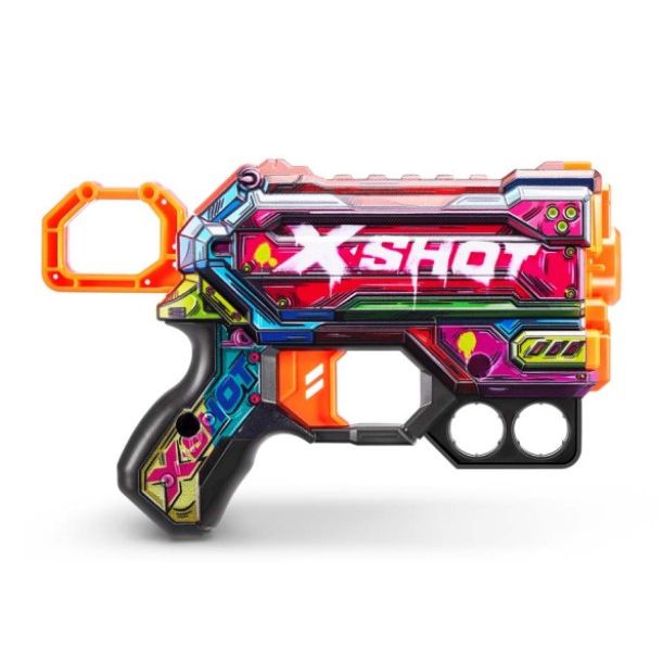 Швидкострільний бластер "X-SHOT Skins Menace Mercenary" (8 патронів) фото 4 Швидкострільний бластер "X-SHOT Skins Menace Mercenary" (8 патронів) фото 4