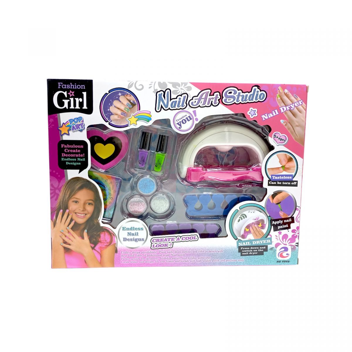 Уценка.  Набір для манікюра 3599 з лампою батар. кор. 36,5*8,5*27 /36/ - Повреждена коробка  фото 4