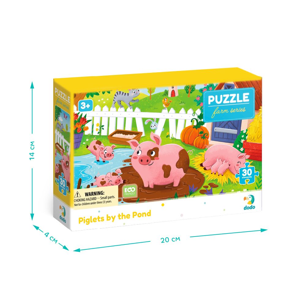 Пазл "Поросята біля ставка" 30 ел  фото 4