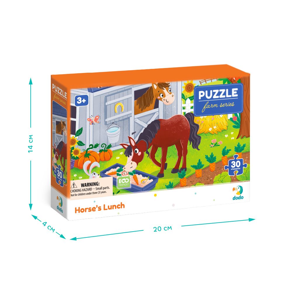 Пазл "Обід для коника" 30 ел  фото 4